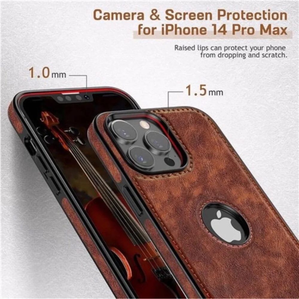 Logo Visible for iPhone 14 Pro Max Case New